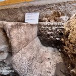 Estructura prehispánica encontrada en Atlixco