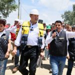 POR TIERRA Y POR AIRE, GOBERNADOR ARMENTA MIER RECORRE ZONA AFECTADA EN CIUDAD SERDÁN