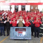 CON VIVIENDA Y EQUIPAMIENTO, GOBIERNO ESTATAL RECONOCE ENTREGA HEROICA DE BOMBEROS